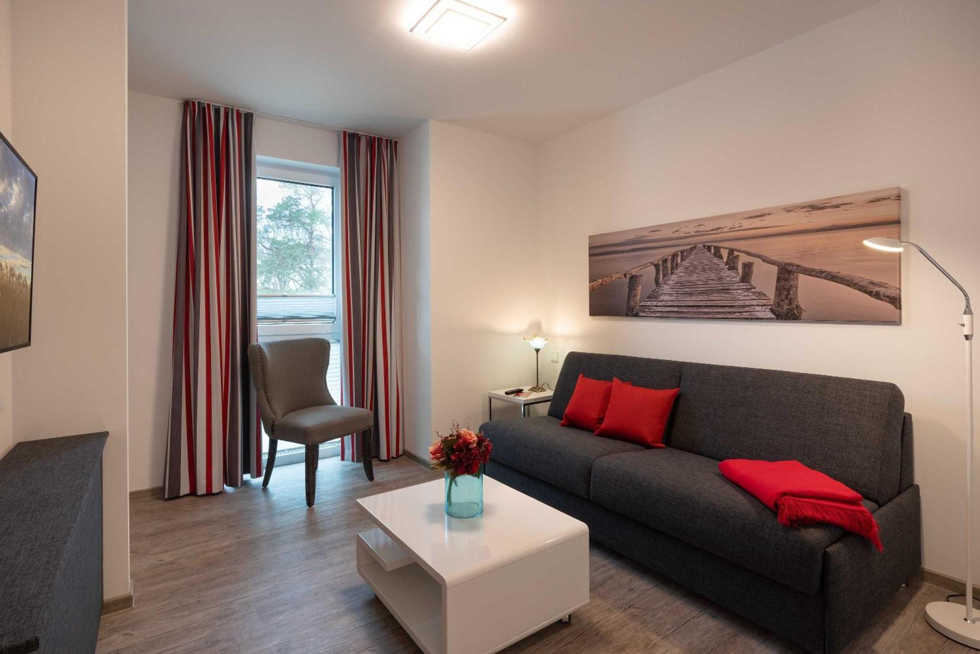 Garz  Appartement "Mondstein" Mit Penthouseflair - Oase Am Haff מראה חיצוני תמונה