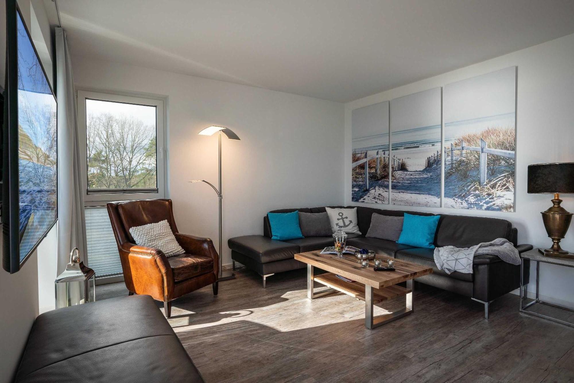 Garz  Appartement "Mondstein" Mit Penthouseflair - Oase Am Haff מראה חיצוני תמונה